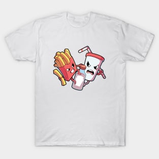 Fast Food Fight T-Shirt